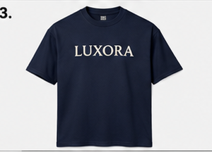 LUXORA Midnight Tee